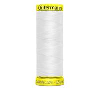 Gutermann Maraflex Nähfaden 150 m Gummiband (800 weiß)
