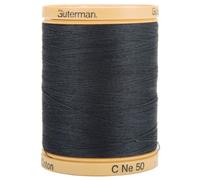 Gutermann Natural Cotton Thread Solids 876yd-Iron Grey -800C-5902