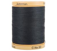 gutermann Naturbaumwollfaden Solids 876 yd-Eisengrau