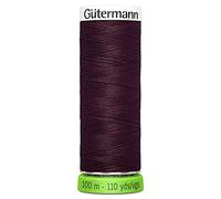 Gütermann Recyceltes Polyester-Faden – 10 m – Weinrot