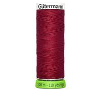 Gutermann Recyceltes Polyestergarn, 10 m, Rubinrot