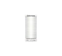 Gutermann White 500mtr/547yd Sew-All Polyester Thread, 5.5x3.5x3.5 cm