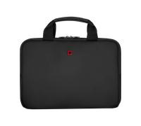 Guyde 14 Zoll Laptop-Hülle schwarz, recyceltes PET, gepolstert, 2 Griffe, Netz-Innentasche