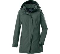 G.I.G.A. DX Damen Softshellparka mit abzippbarer Kapuze GW 36 WMN SFTSHLL PRK, dunkel blaugrün, 40, 43543-000