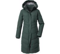 Steppmantel "GW 61 WMN QLTD CT", Damen, Gr. 44, grün, Oberstoff: 88% Polyester, 12% Baumwolle, Futter: 100% Polyester (recycelt), Wattierung: 100% Polyester, G.I.G.A. DX BY KILLTEC, Sportlich, Mäntel,