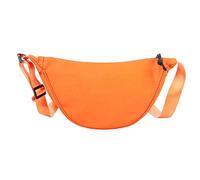 GXFCAI Nylon Crossbody Bag Hobo Sling Crescent Bag Fashion Shoulder Bag Dumpling Casual Adjustable Small Women S Handbag Bag C2H1 Purse, Orange, One size