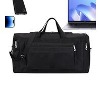 Gym Bag Men, Large Capacity Duffel, 23.62x12.2x9.45 Inches Waterproof Training Handbag, Oxford Fitness Backpack for Yoga Camping Daily Workout Travel and Outdoor Use