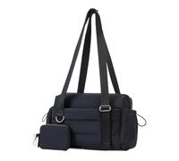 Gym Duffel Bag, Weekender Pouch, Women's Carry Bag, Large Capacity Design, Wet Pocket with Coin Wallet, Easy Reach While on The Move, for Travel Sports Fitness Use, 11.42x4.17x7.87 Inches