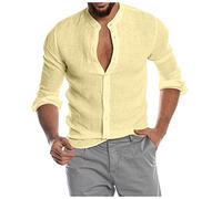 Gym Shirt T Shirt Set Herren Overshirt Herren Wandershirt Herren Atmungsaktiv Herrenunterhemden Gym Clothes Men Hemd Herren Kariert Hemd Herren Regular Fit(Khaki, M)