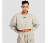 GymBeam Aura Cropped Sweatshirt für Frauen in Grey XS
