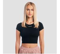 GymBeam Aura Cropped T-Shirt für Frauen in Black XS