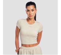 GymBeam Aura Cropped T-Shirt für Frauen in Grey L