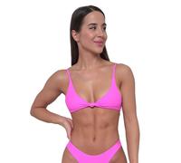 GymBeam Bikini-Oberteil Damen Curacao mit Knotendetail Pink 1 St