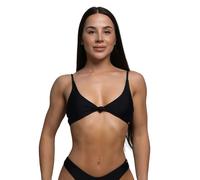 GymBeam Bikini-Oberteil Damen mit verstellbaren Trägern und Polstern Curacao Schwarz 1 St