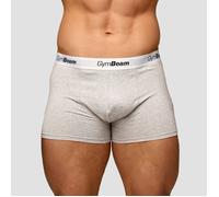 GymBeam Essentials Boxershorts 3er-Pack in Grey M