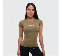 GymBeam FIT T-Shirt für Frauen in Olive XL