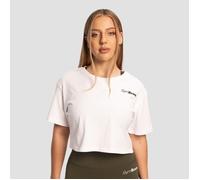 GymBeam Limitless Cropped T-Shirt für Frauen in White S