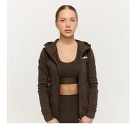 GymBeam Limitless Hoodie mit Reißverschluss für Frauen in Espresso L