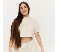GymBeam Relay Cropped Hoodie für Frauen in Pearl L