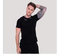 GymBeam Tribal Ribbed T-shirt in Black M
