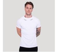 GymBeam Tribal Ribbed T-shirt in White XXL