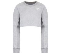 Gymshark Cropped Damengrau Margelpullover XS
