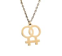 GZHENGZG Damen Schmuck Halskette, Mama Choker Halsketten für Frauen Lesben Symbol Anhänger Doppelkette Halskette Modeschmuck 2023 Geschenk