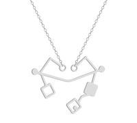 GZHENGZG Halsketten für Männer und Damenschmuck She-ra's Safe Heart Halskette Hey Adora Anhänger Herz von Etheria Halskette für Männer und Frauen Geschenk