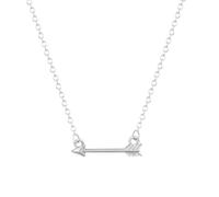 GZHENGZG Herren Halsketten und Damenschmuck Mode Loving Pfeil Halskette Männer Frauen Einzigartige Choker Anhänger Mode Halskette Minimalistisch Schmuck Halsband Für Mädchen Damen Geschenk