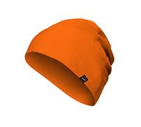H.A.D.© Merino MID Beanie, Mütze aus feiner weicher Wolle (250 gr/m²) des Merinoschafs, one Size (Bright Orange)