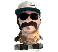 HAD Unisex Original Bike Grimz Player Schal, Braun/Schwarz, Einheitsgröße