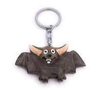 H-Customs Fledermaus Vampir Dracula Holz Edel Handmade Schlüsselanhänger Anhänger