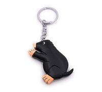 H-Customs Maulwurf Buddler Hügel Holz Edel Handmade Schlüsselanhänger Anhänger