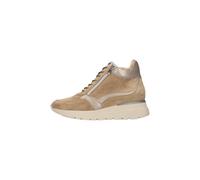 Waldläufer Sneaker Leder Taupe Warmfutter
