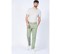 HILTL Tourist Slim Fit Chino grün, Einfarbig