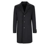 BOSS Eleganter Slim-Fit Mantel aus Wolle mit Kaschmir - Style H-Hyde-264, 50571557 Schwarz 48