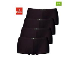 H.I.S 4er-Set: Pantys in Schwarz - Größe 50 | Damen Unterteile