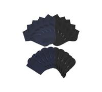 H.I.S Basicsocken Damen 10x marine, 10x schwarz Gr.39-42