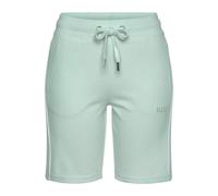 Bermudas H.I.S, Damen, Gr. 40/42, N-Gr, grün (hellmint), Interlock, Obermaterial: 60% Baumwolle, 40% Polyester, unifarben, Basic, bequem kniefrei, Hosen Bermudas (24778406-40) hellmint