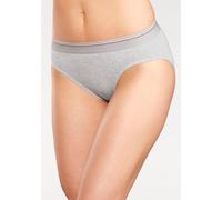 H.I.S Bikinislip Damen grau-meliert, weiß, schwarz Gr.32/34