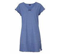 H.I.S Damen Nachthemd blau, Größe 44-46, 243583 Blau L