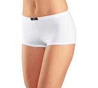 Panty H.I.S, Damen, Gr. 56, weiß, Jersey, Obermaterial: 95% Baumwolle, 5% Elasthan, unifarben, körpernah, Unterhosen Panty, aus elastischer Baumwoll-Qualität (526644-56) weiß