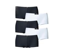 Panty H.I.S Gr. 44, 5 St., schwarz-weiß (schwarz, weiß) Damen Unterhosen Spar-Sets mit H.I.S Label vorn (392273-44)