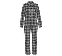 Pyjama H.I.S Gr. 40, schwarz-weiß (schwarz, weiß) Damen Homewear-Sets (24308839-40) schwarz, weiß