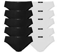 H.I.S Damen Slips, 10 er Pack (46, Bunt)