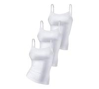 H.I.S Spaghettitop Damen weiß Gr.36/38