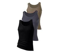 H.I.S Feinripp-Tanktops, 3er Pack (7 (54), grün)
