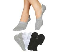 H.I.S Füßlinge, (6 Paar), mit softem Frottee 39-42 schwarz Damen Füßlinge Socken Damenwäsche 39-42 schwarz, weiß, grau, melange