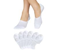 H.I.S Füßlinge, (6 Paar), mit softem Frottee 43-46 weiß Damen Füßlinge Socken Damenwäsche 43-46 weiß