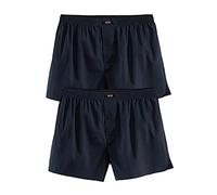 HIS Boxershorts Schwarz Unifarben für Herren - XS